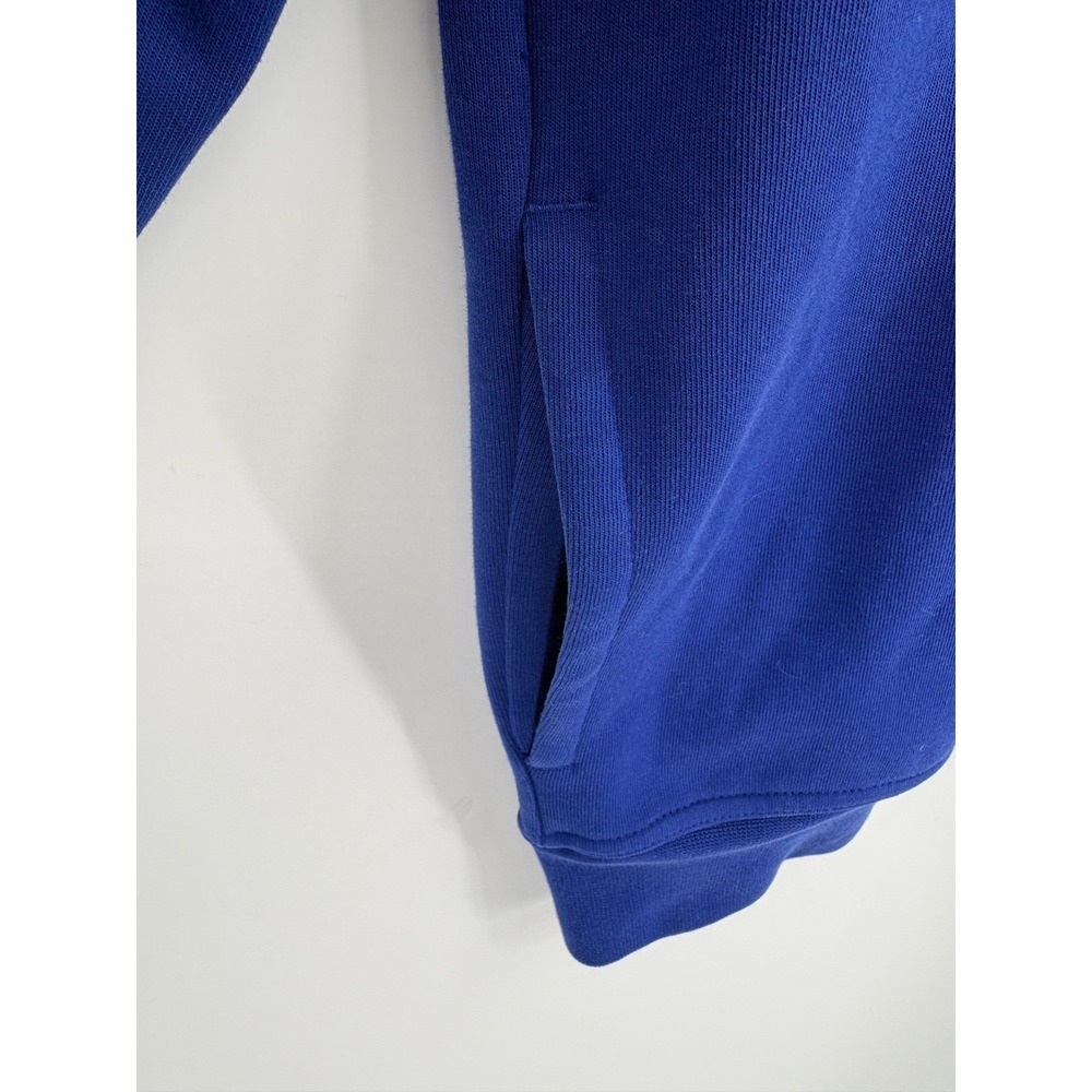 Polo Ralph Lauren Men's Double Knit Blue Big Pony Graphic Logo Hoodie Large L - Picture 2 of 6